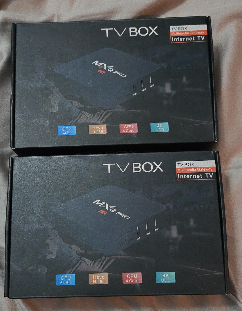 2 MXQ PRO 4K TV Boxes thumbnail