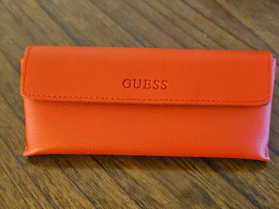Guess Red sunglasses case thumbnail
