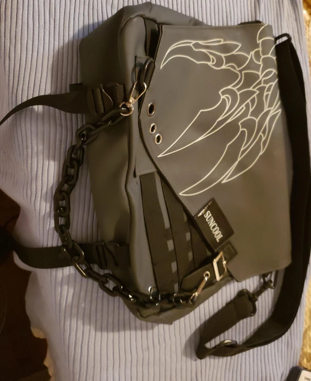 SunCool Grey Messenger Bag thumbnail