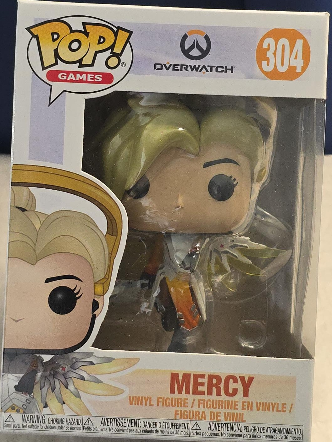 Funko Pop! Games Overwatch Mercy #304 thumbnail