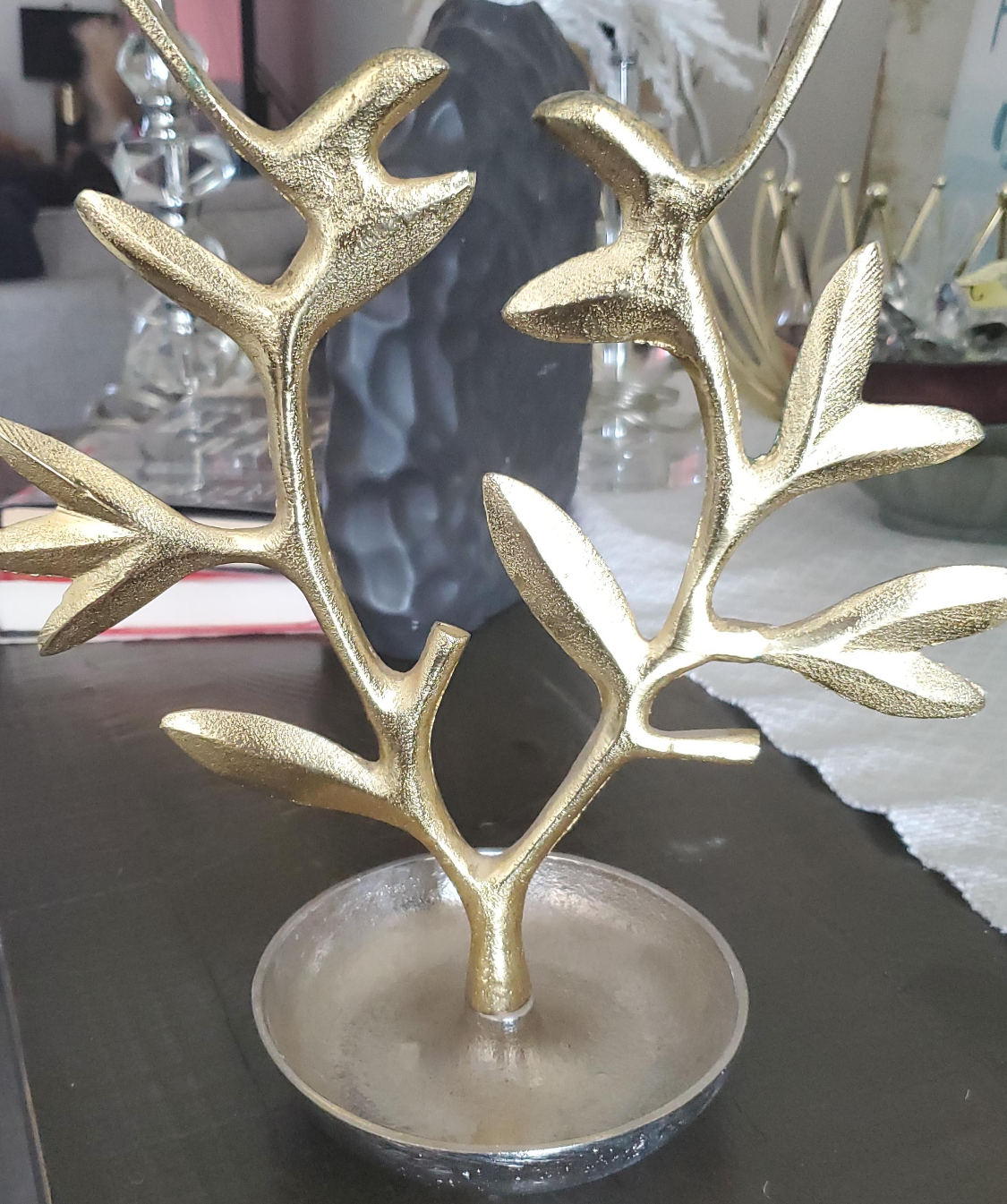 Gold Jewelry Tree Stand thumbnail