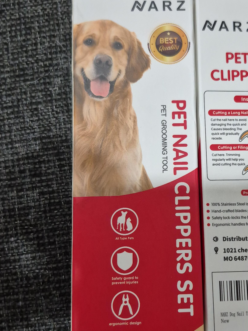 NARZ Pet Nail Clippers Set - New thumbnail