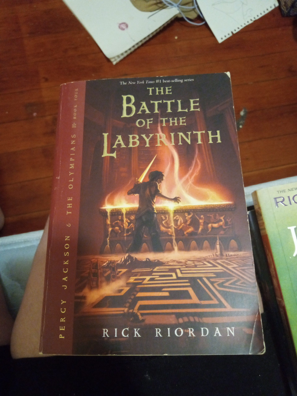 The Battle of the Labyrinth (Percy Jackson Book 4) thumbnail