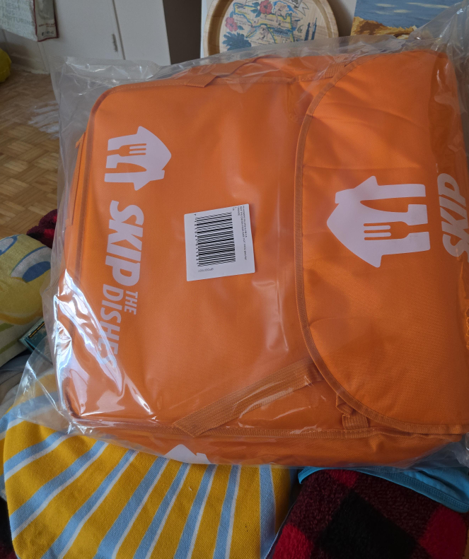 Skip The Dishes Delivery Bag - Orange image indicator(5)