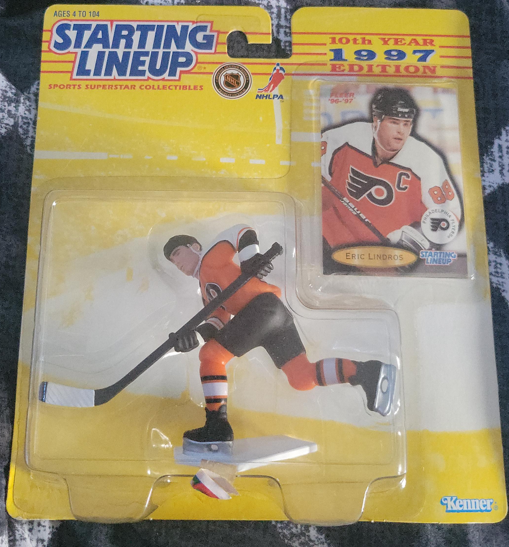 Kenner Starting Lineup Eric Lindros 1997 Edition thumbnail