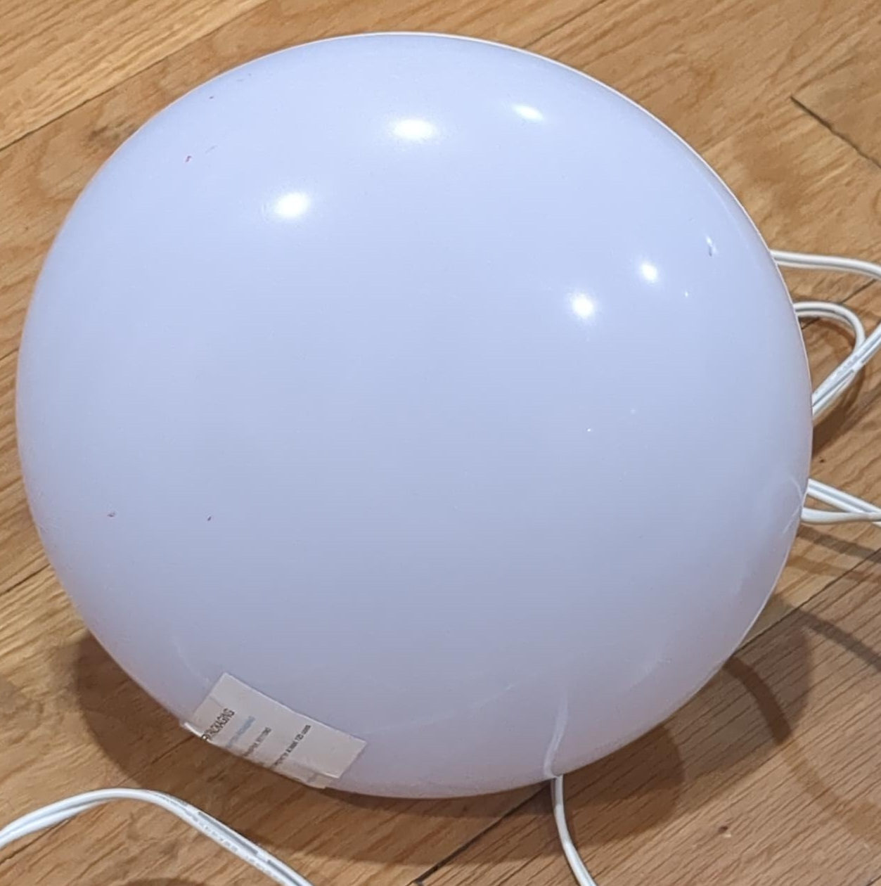 White Sunrise Lamp thumbnail
