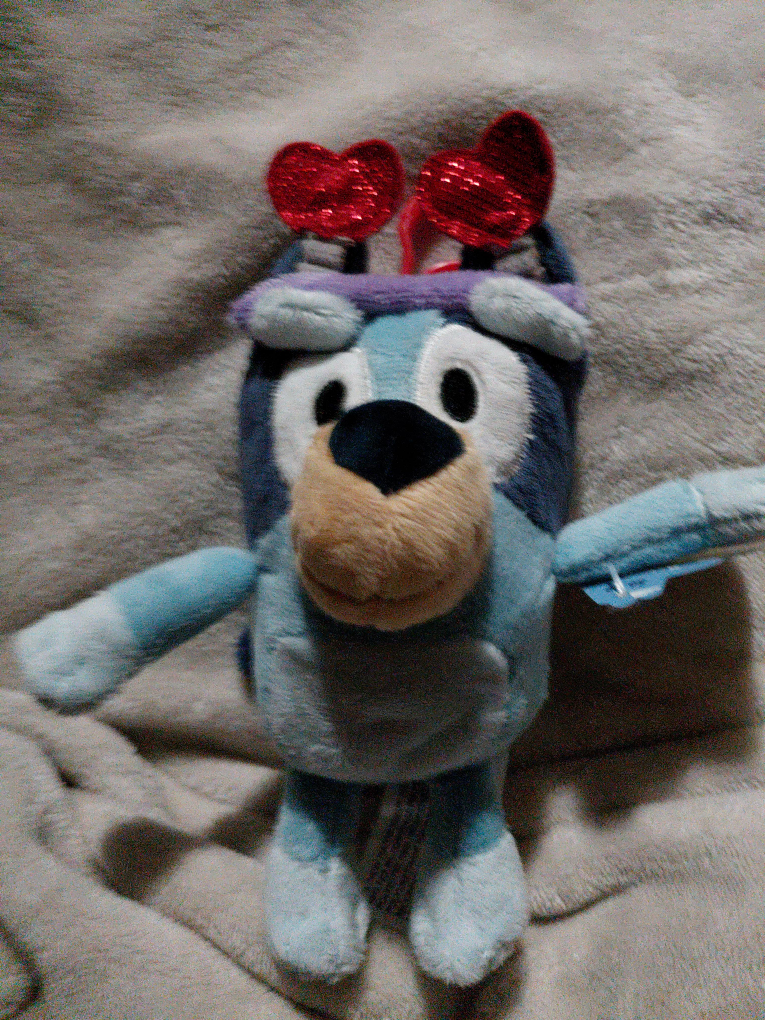 Bluey Plush Toy with Heart Headband thumbnail