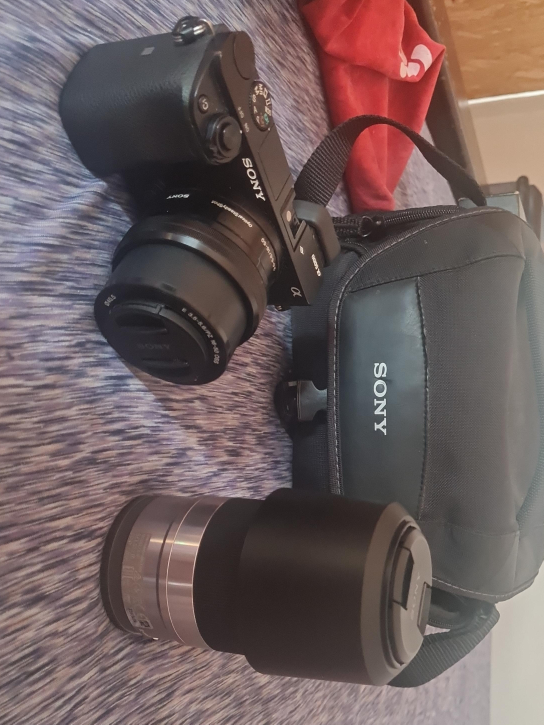 Sony Alpha a6000 Camera with Bag and Lens thumbnail