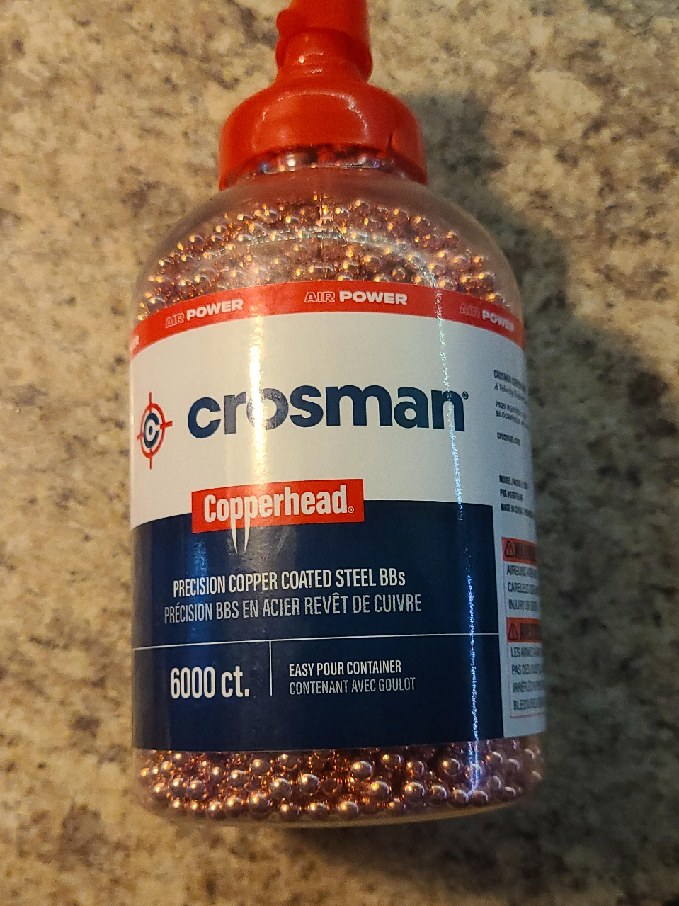 Crosman Copperhead Steel BBs - 6000 ct thumbnail