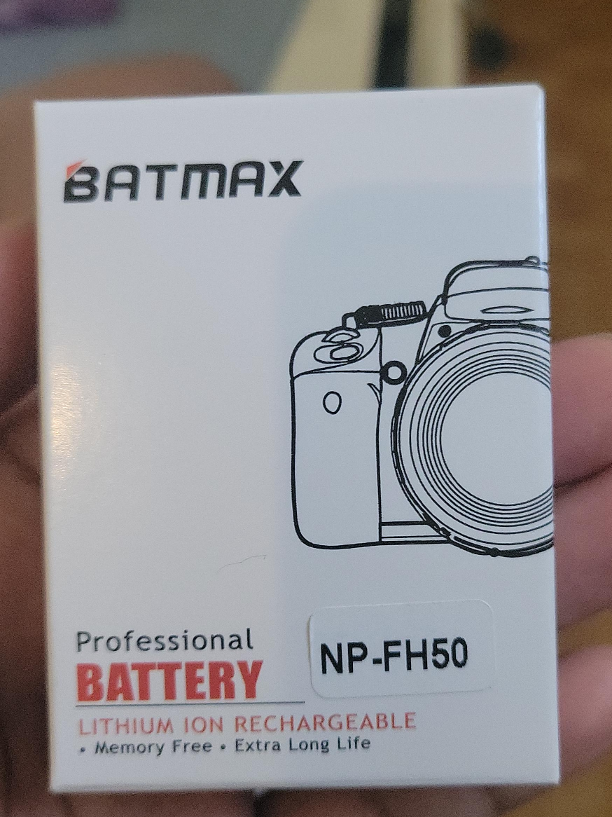 BATMAX NP-FH50 Camera Battery thumbnail