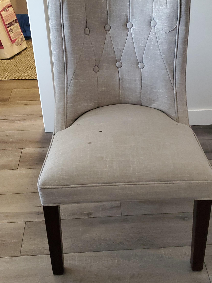 Set of 5 Upholstered Dining Chairs