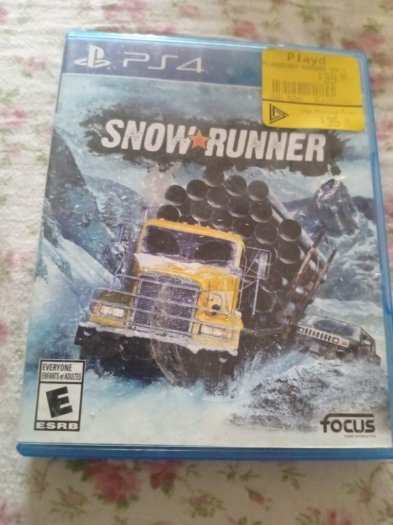 Snowrunner PS4 Game thumbnail