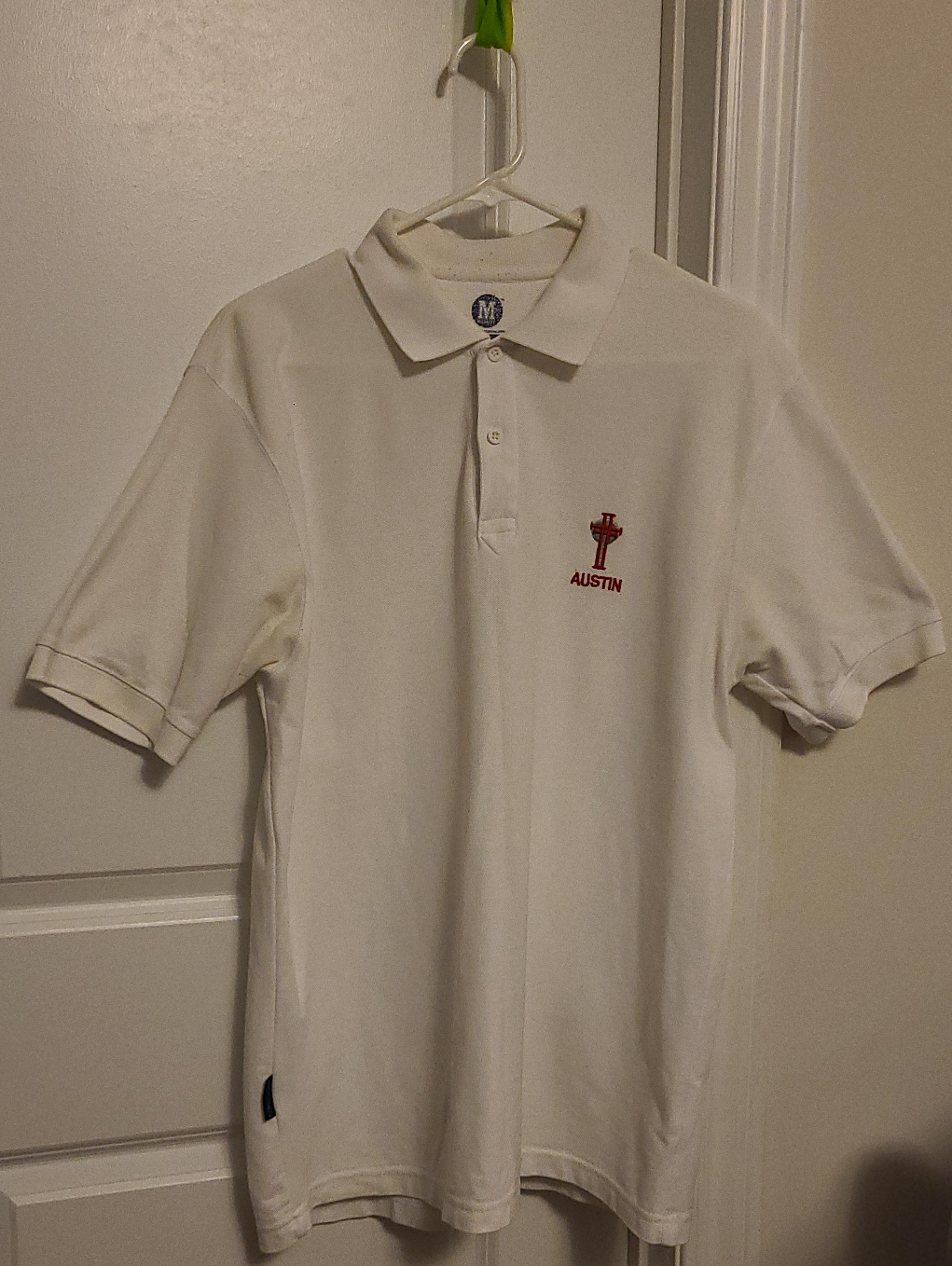 White Austin Polo Shirt thumbnail