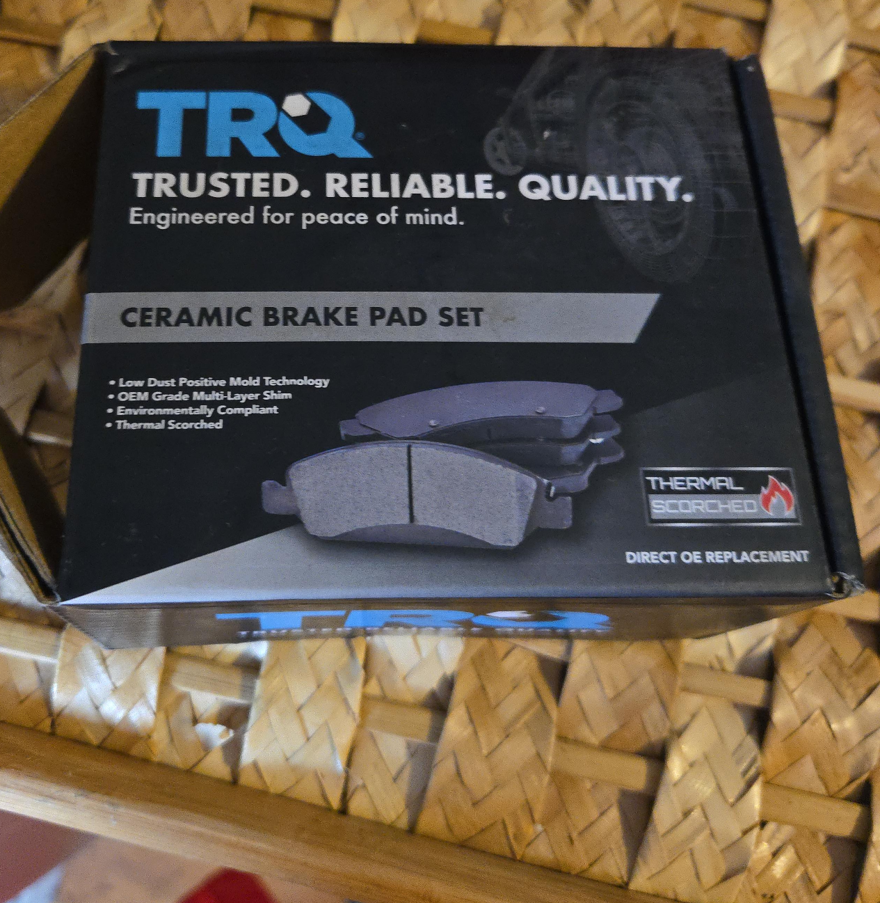 TRQ Ceramic Brake Pad Set - New thumbnail