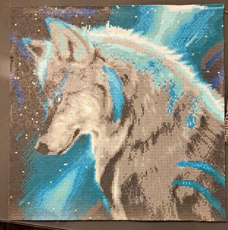 Wolf Diamond Art Painting thumbnail