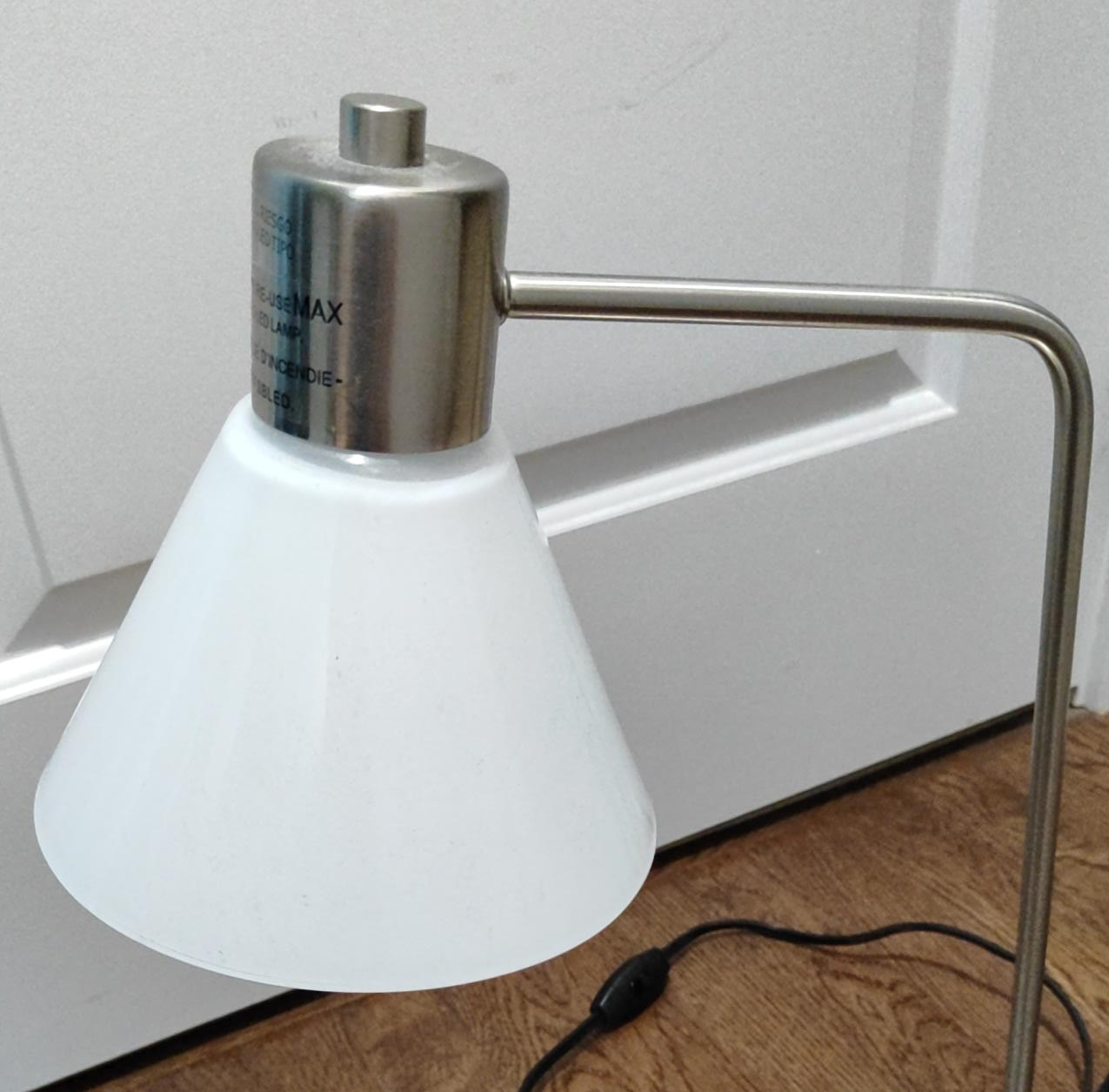 Ikea Flugbo White Desk Lamp