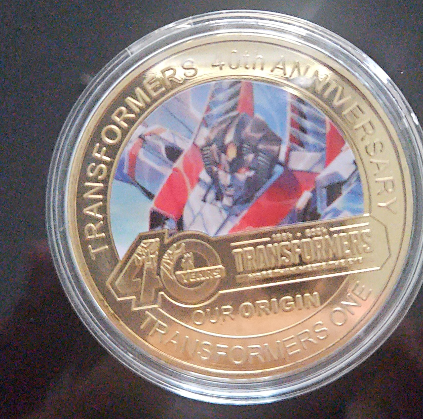 Transformers 40th Anniversary Coin thumbnail