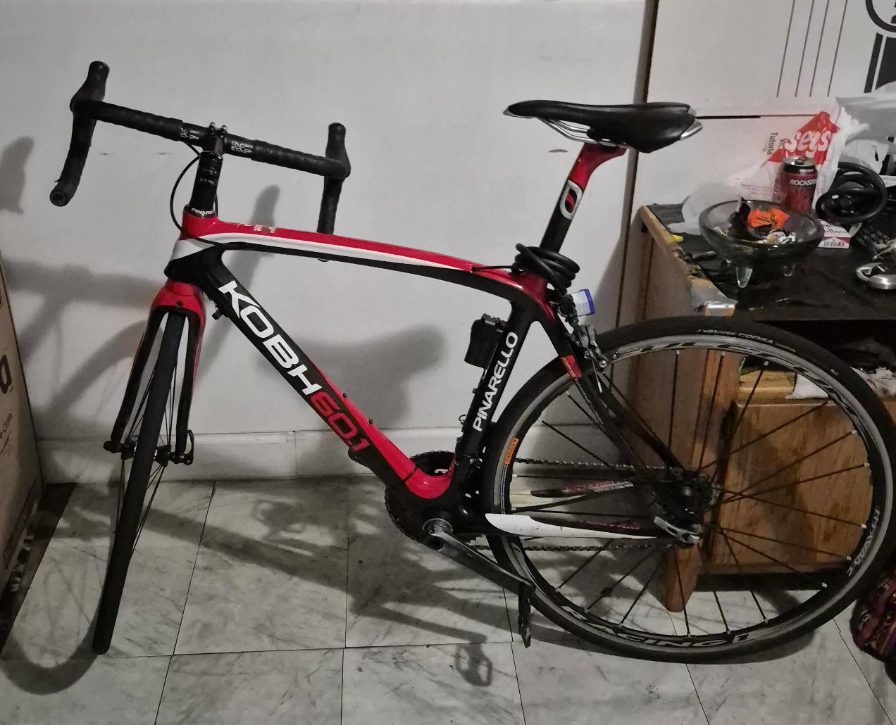 Pinarello KOBH 60.1 Road Bike - Red/Black thumbnail
