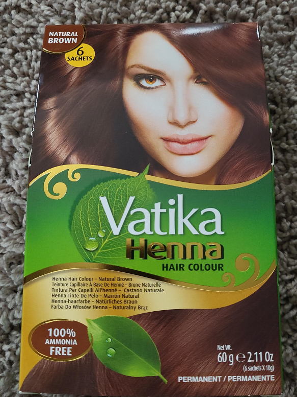 Vatika Henna Hair Colour - Natural Brown