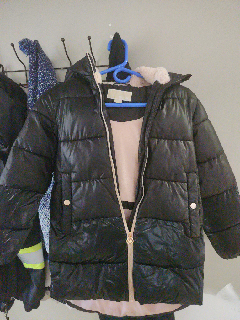 Michael Kors Kids' Puffer Jacket, Black thumbnail