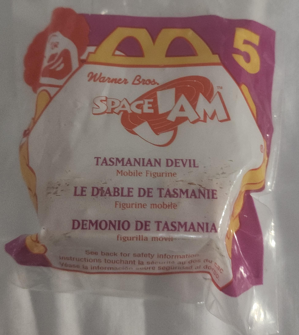McDonald's Space Jam Tasmanian Devil Figurine thumbnail