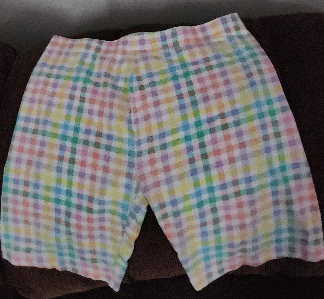 Checkered Shorts - Pastel Colours thumbnail