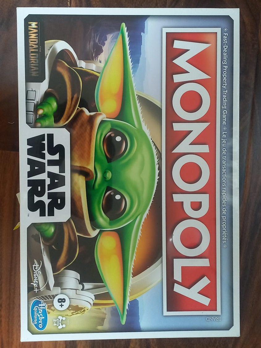 Star Wars Mandalorian Monopoly Board Game thumbnail
