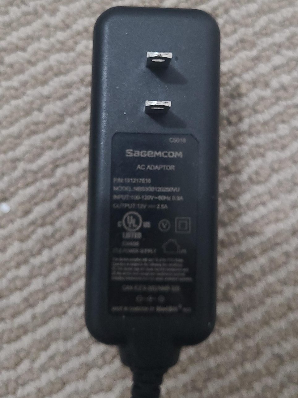 Sagemcom AC Adapter thumbnail