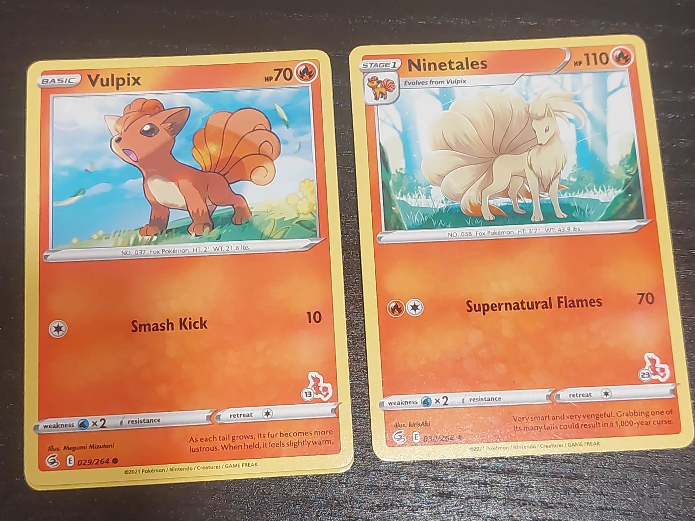 Vulpix & Ninetales Pokémon Cards thumbnail
