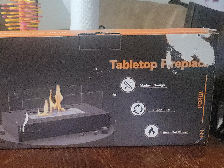 Tabletop Fireplace Bio Ethanol Kamin thumbnail