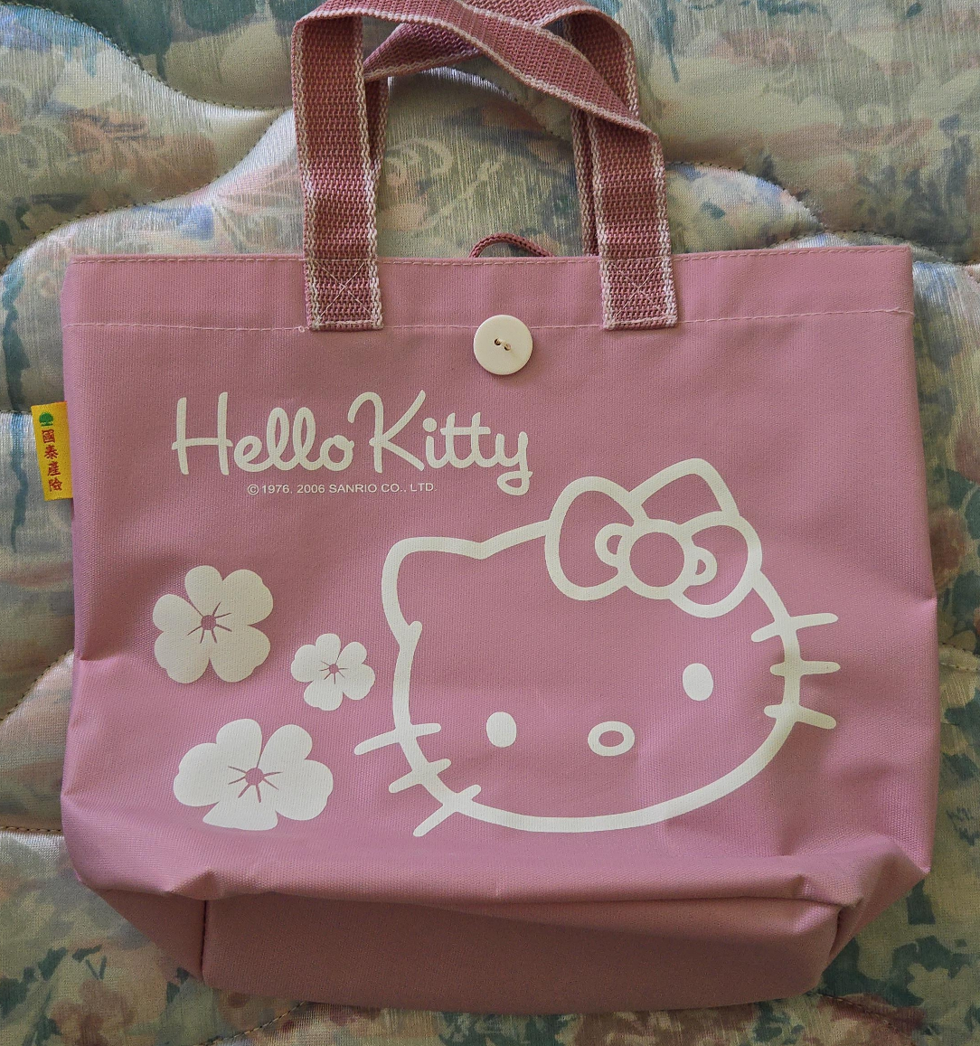 Hello Kitty Pink Tote Bag thumbnail