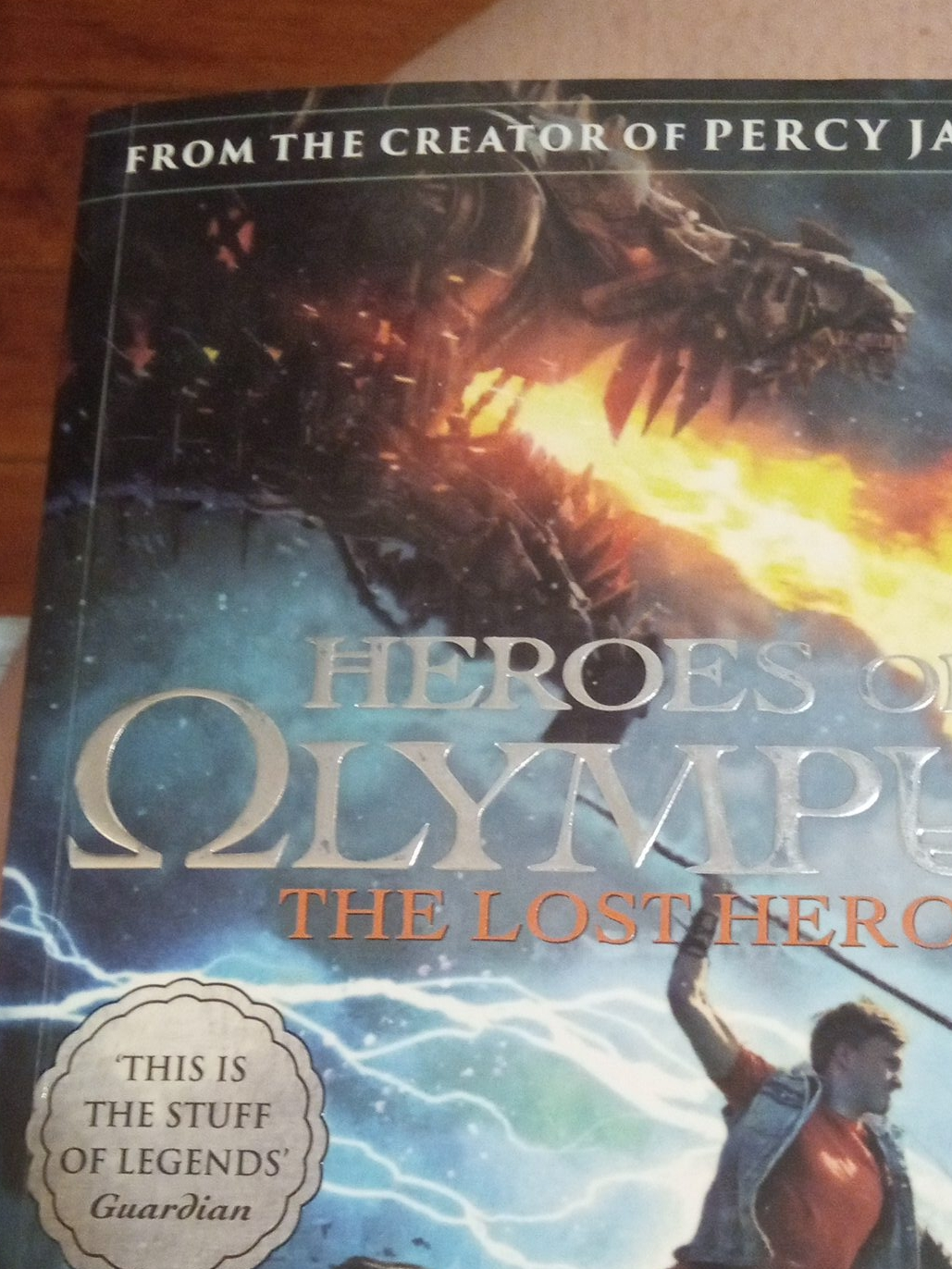 Heroes of Olympus: The Lost Hero Book thumbnail