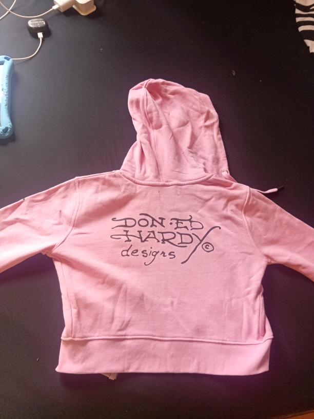 Ed Hardy Pink Hoodie thumbnail