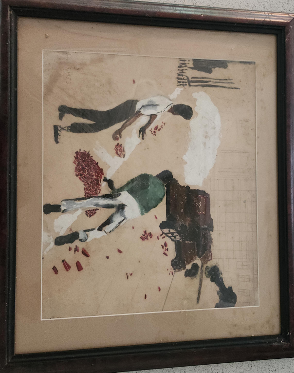 1956 Hungarian Revolt Painting thumbnail