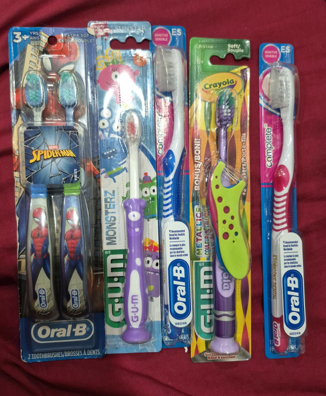 Oral-B & GUM Kids Toothbrushes (New) thumbnail