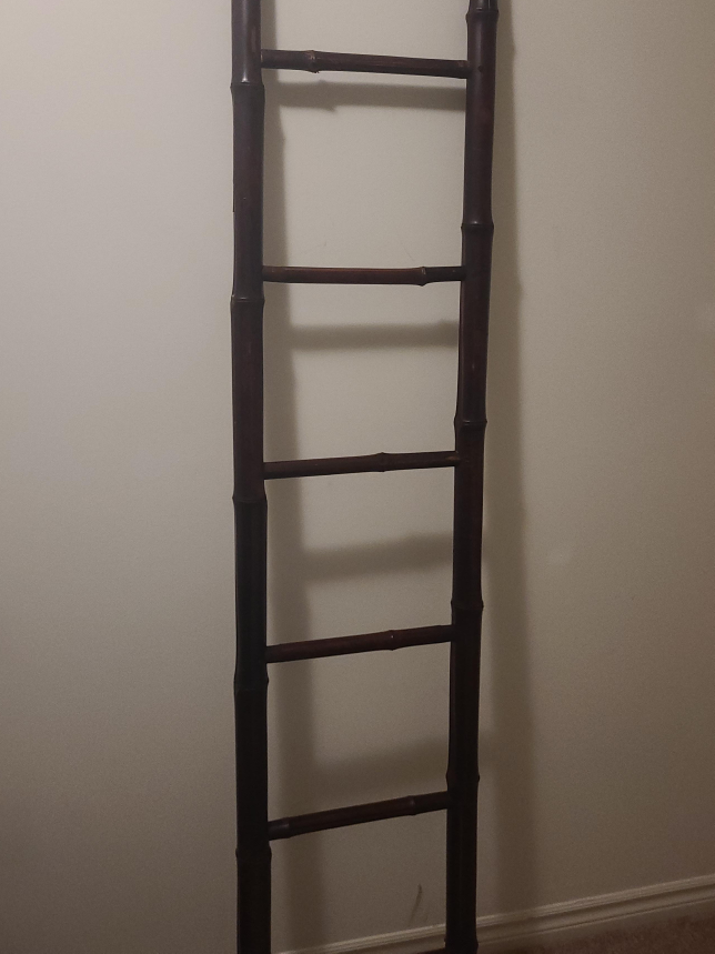 Dark Brown Bamboo Ladder thumbnail