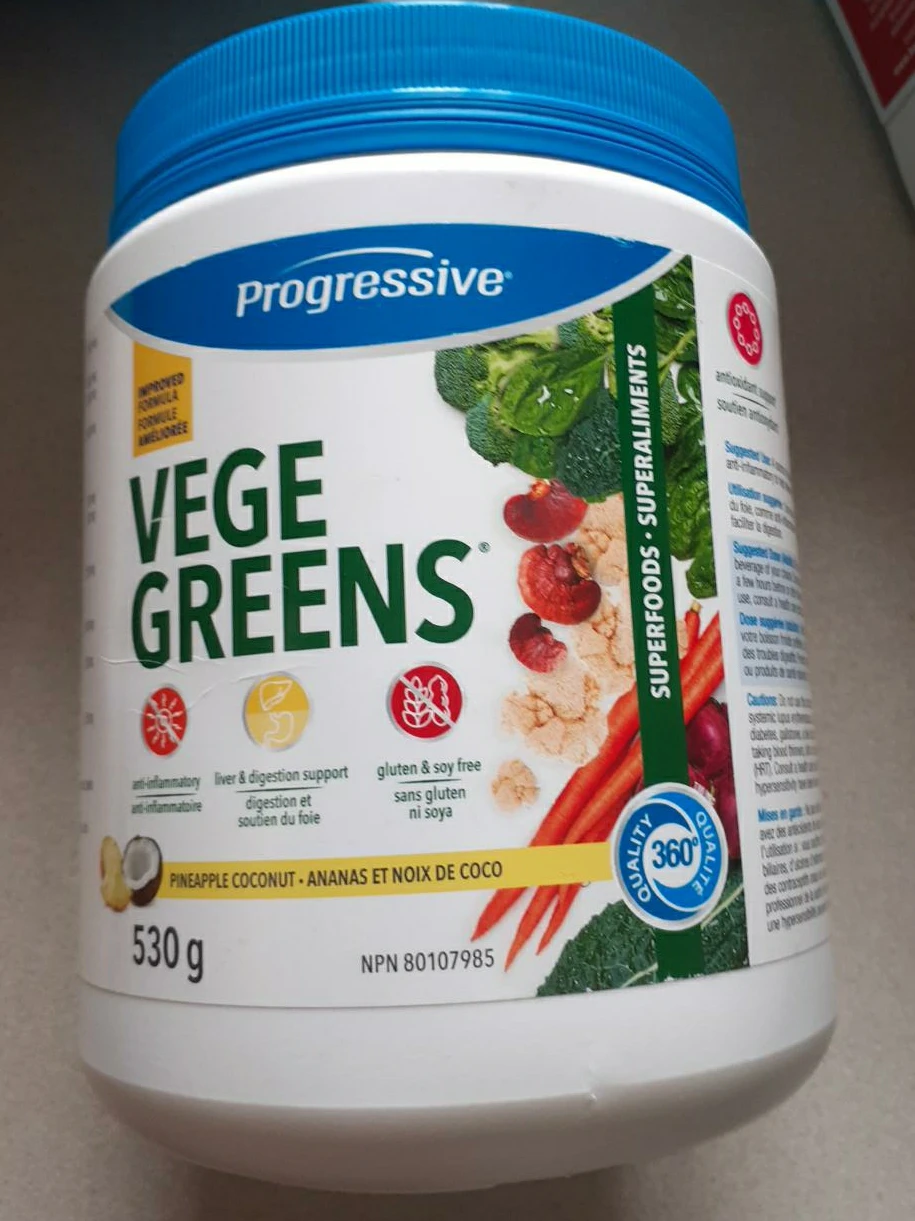 Progressive Vege Greens - Superfoods, 530g thumbnail