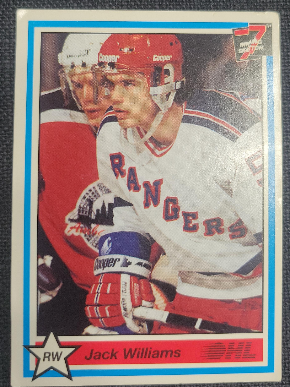 Jack Williams OHL Hockey Card thumbnail