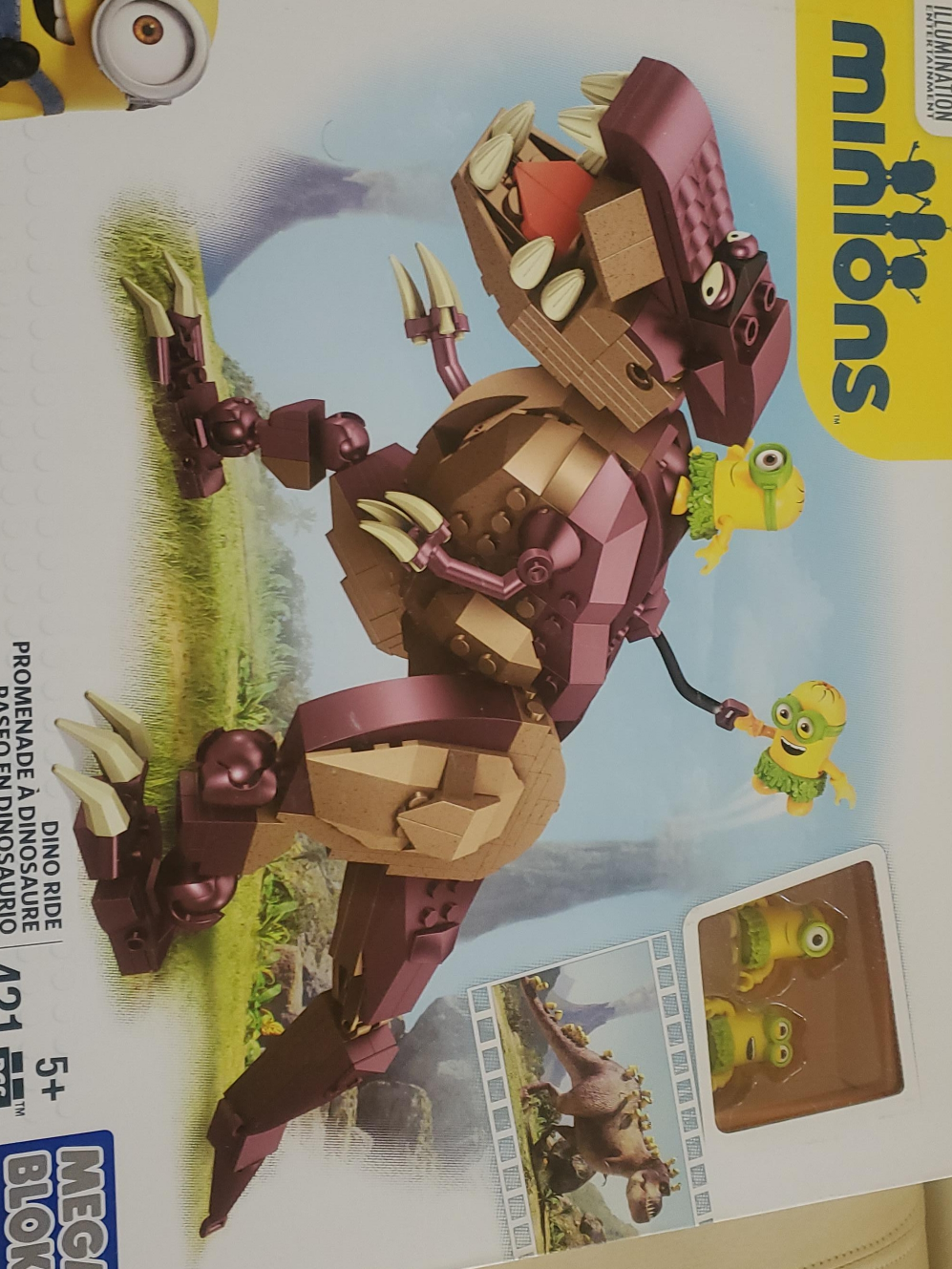 Mega Bloks Minions Dino Ride (5+) thumbnail
