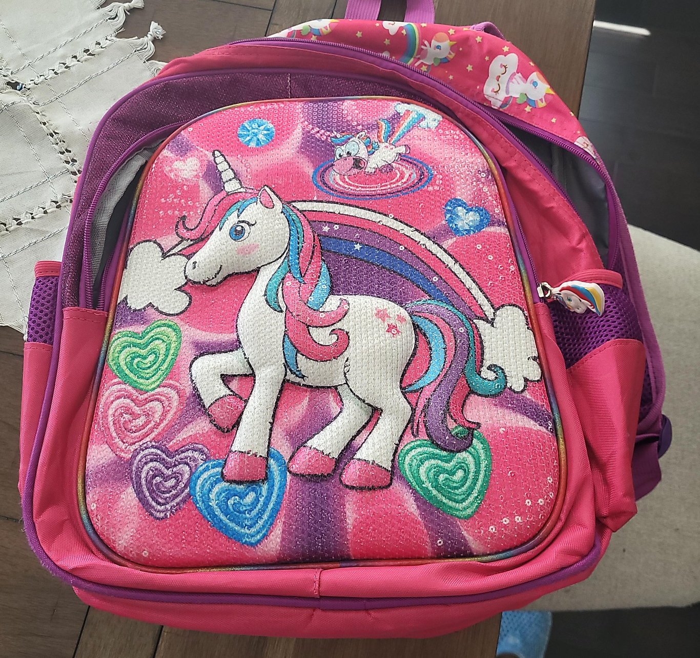 Pink Unicorn Backpack thumbnail