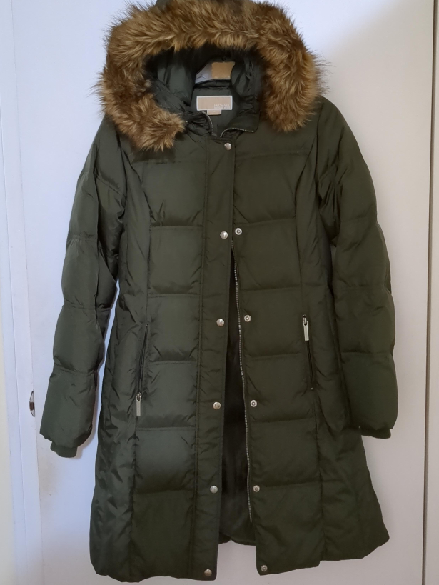 Michael Kors Olive Green Down Parka
