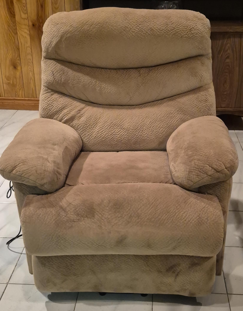 Beige Recliner Chair