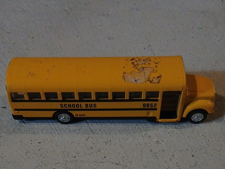 Vintage School Bus Toy