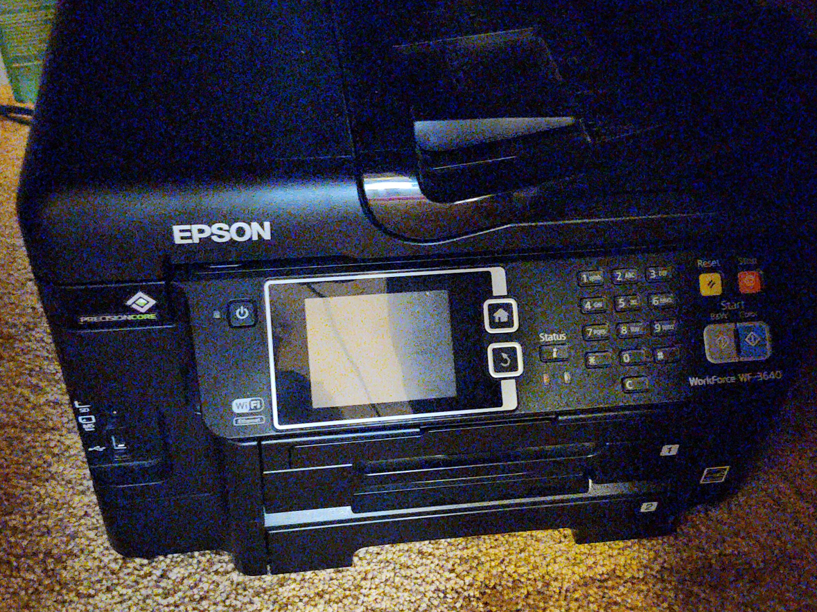 Epson WorkForce WF-3640 Printer