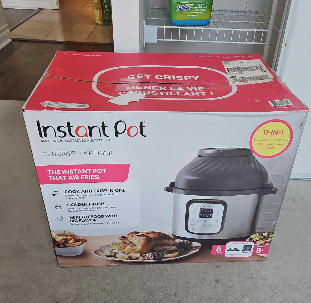 Instant Pot Duo Crisp + Air Fryer 11-in-1