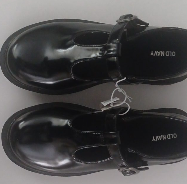 Old Navy Black Mary Jane Shoes size 3y thumbnail