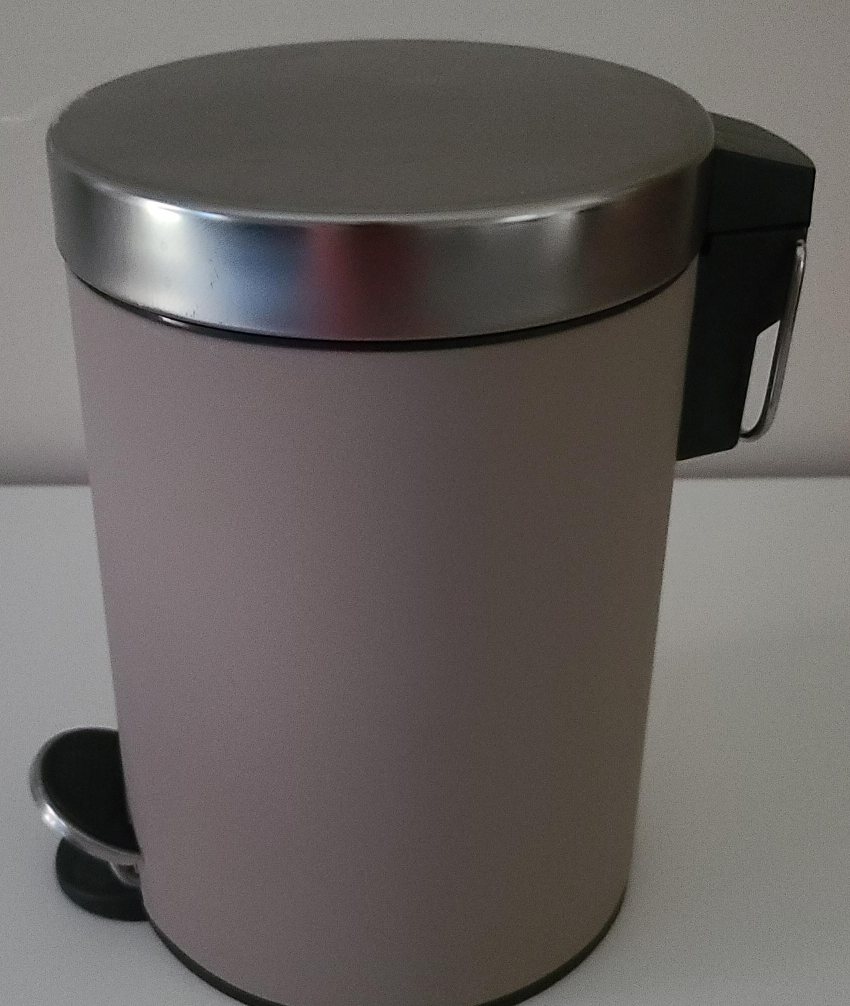 Grey Pedal Bin