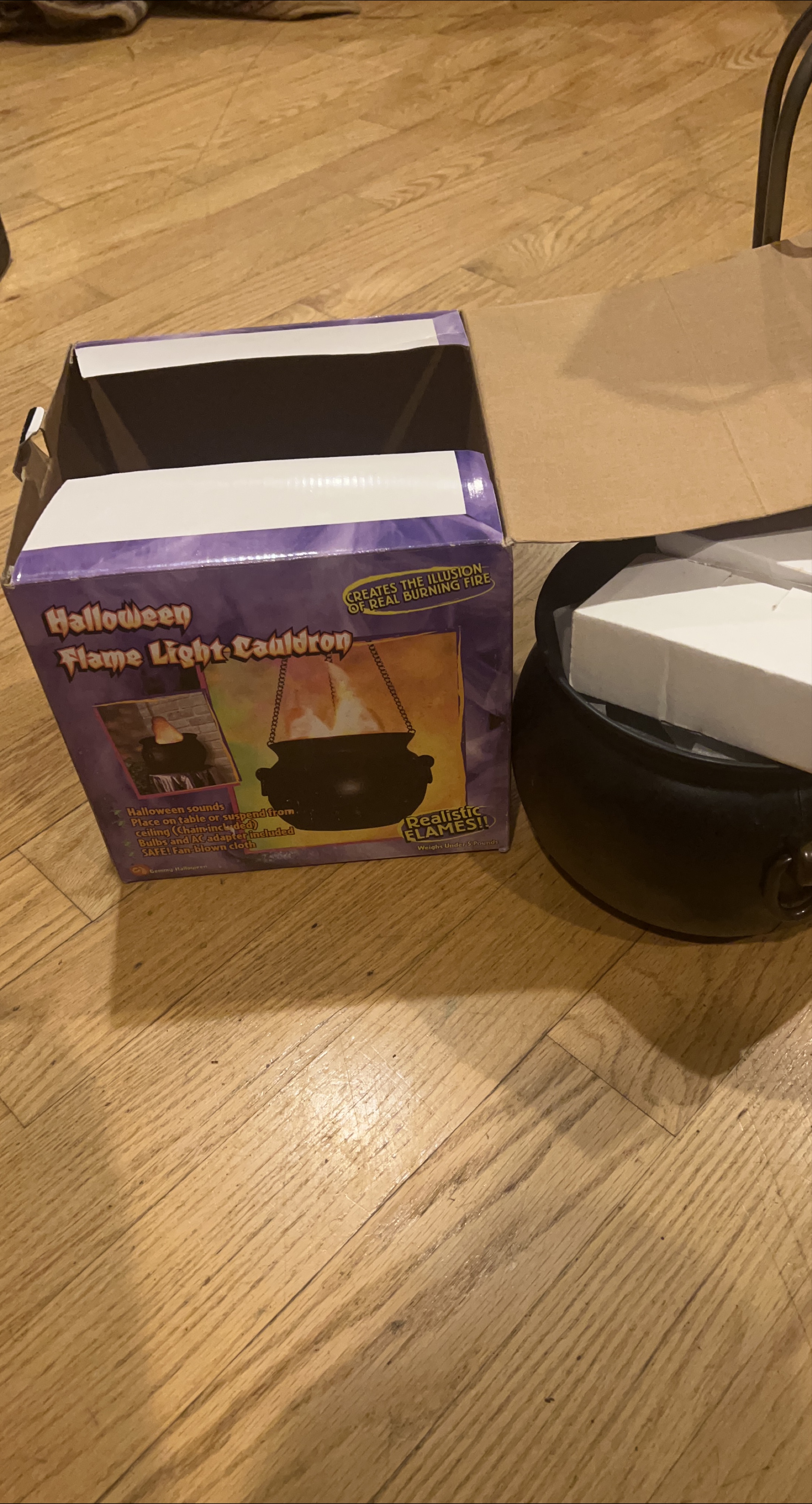 Halloween Flame Light Cauldron thumbnail