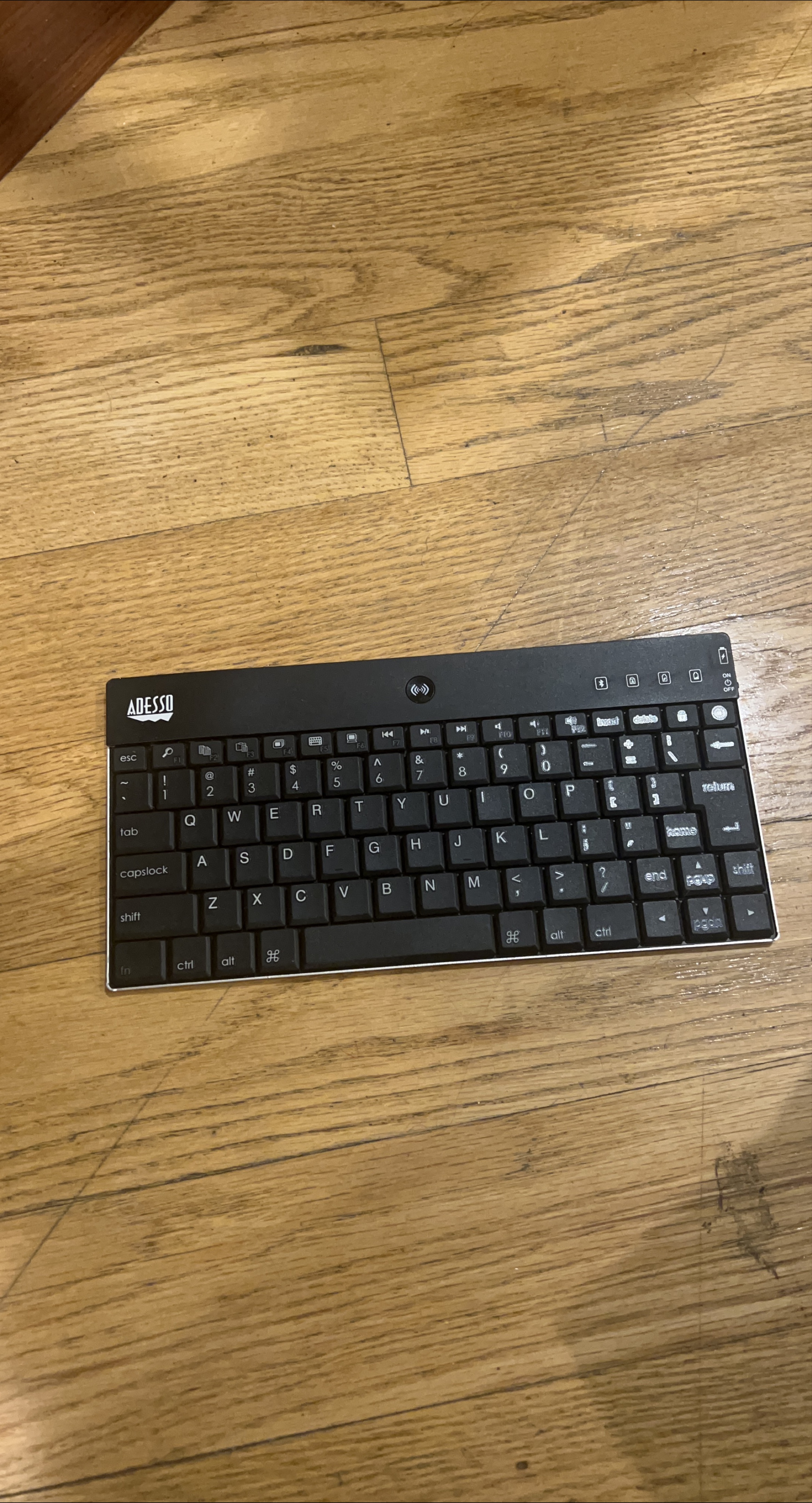 Adesso Mini Keyboard - Black thumbnail