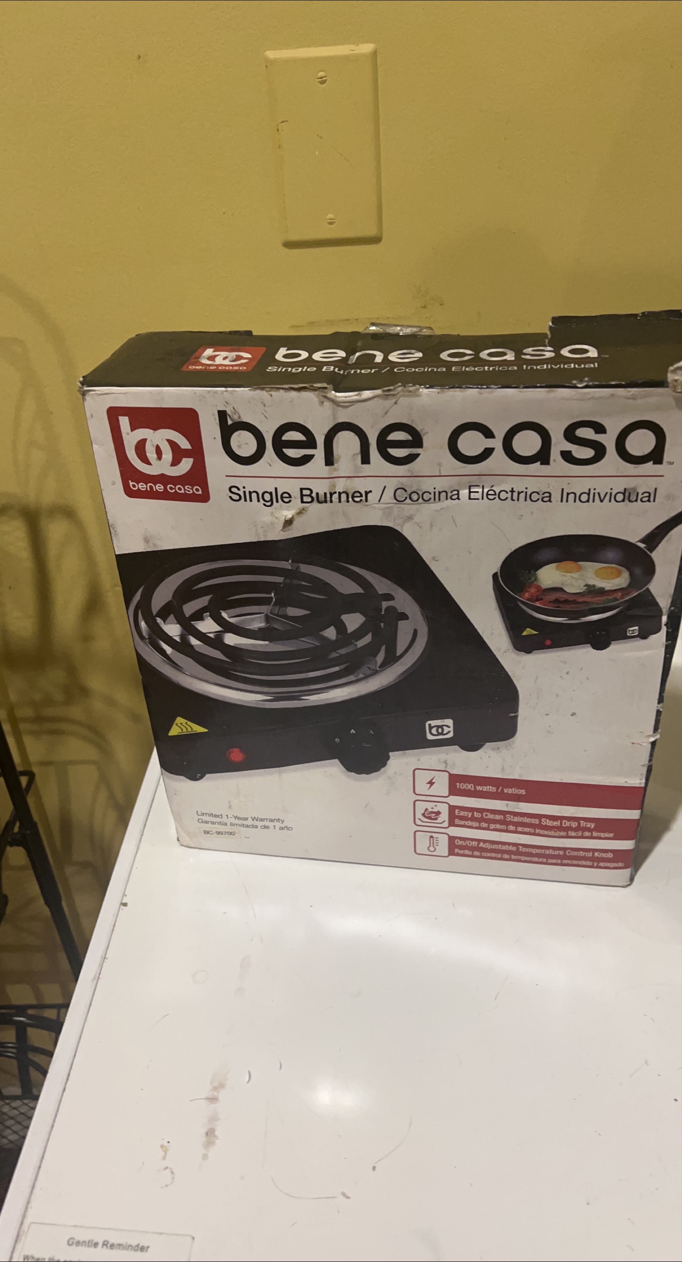 Bene Casa Single Burner - New in Box thumbnail